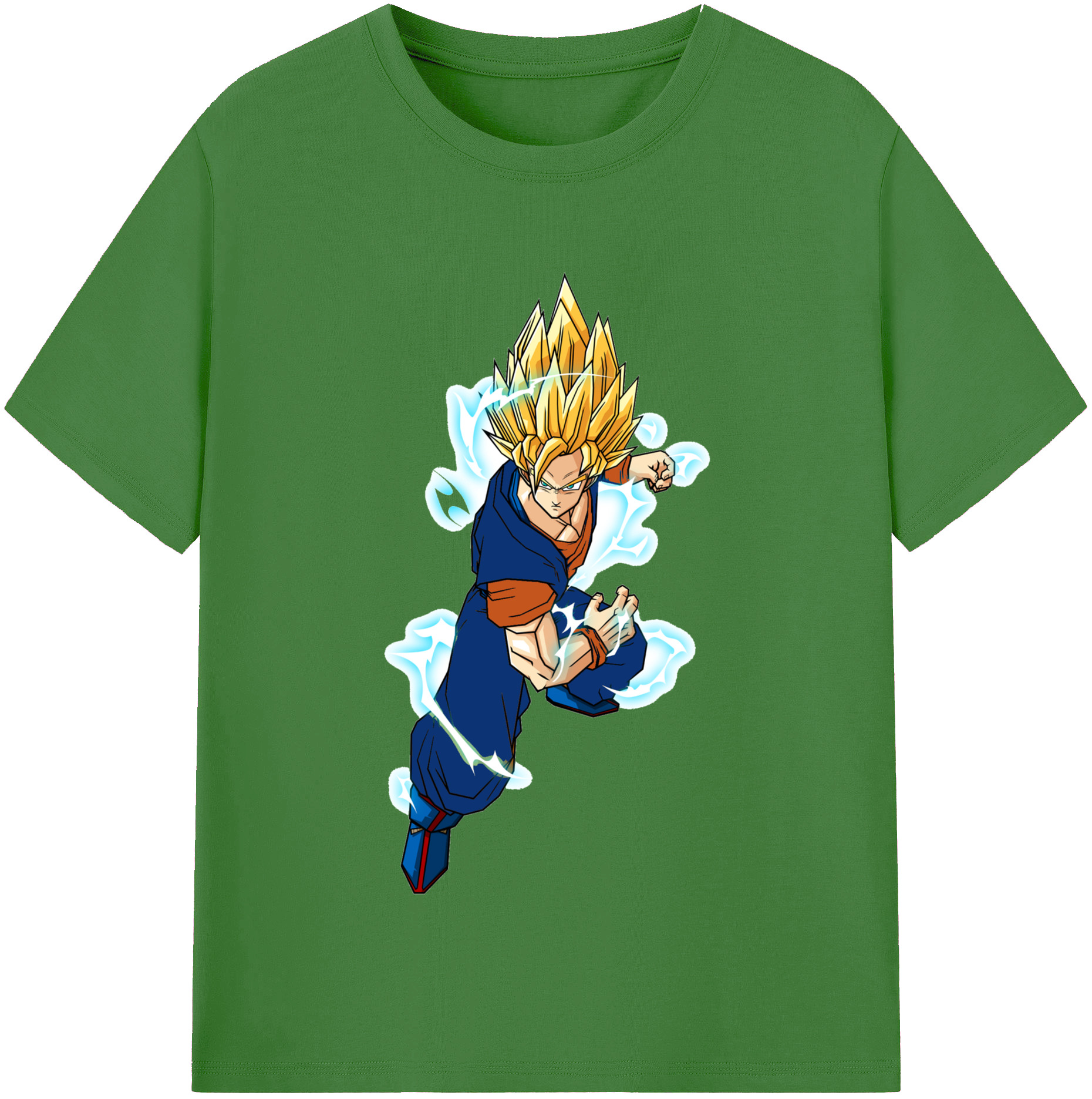 （画像用） ドラゴンボール 孫 悟飯（そんごはん）DRAGON BALL Son Gohan レディースカジュアルプリントTシャツ（綿100％）